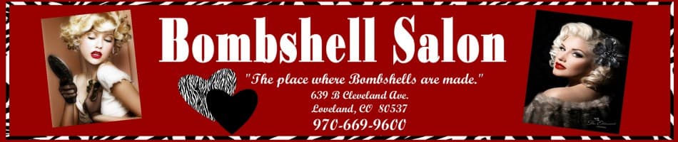Bombshell Salon header banner